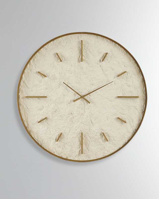 Stone Serenity Wall Clock